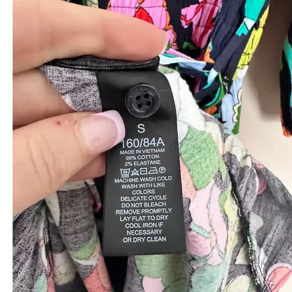 Kate Spade Flower Bed Lawn Floral Midi Dress - Picture 8 of 9